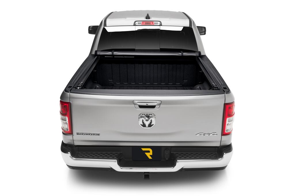Pro X15 Tonneau Cover Black 2019-2026 (New Body Style) Ram 5 Foot 7 Inch Bed without RamBox with Multifunction Tailgate Truxedo