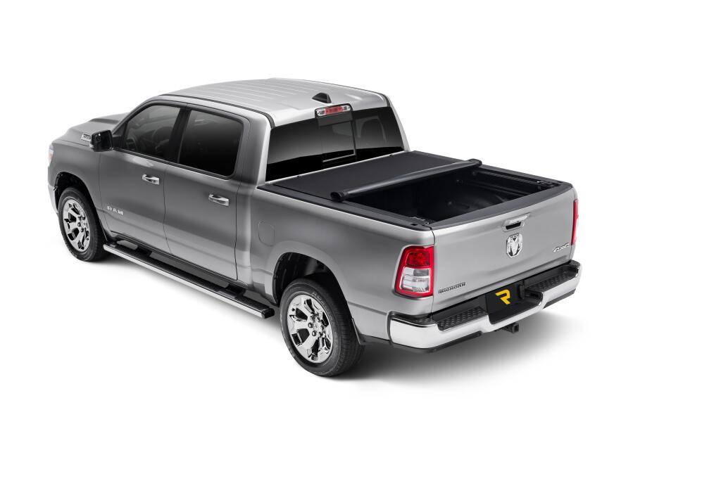 Pro X15 Tonneau Cover Black 2019-2026 (New Body Style) Ram 5 Foot 7 Inch Bed without RamBox with Multifunction Tailgate Truxedo