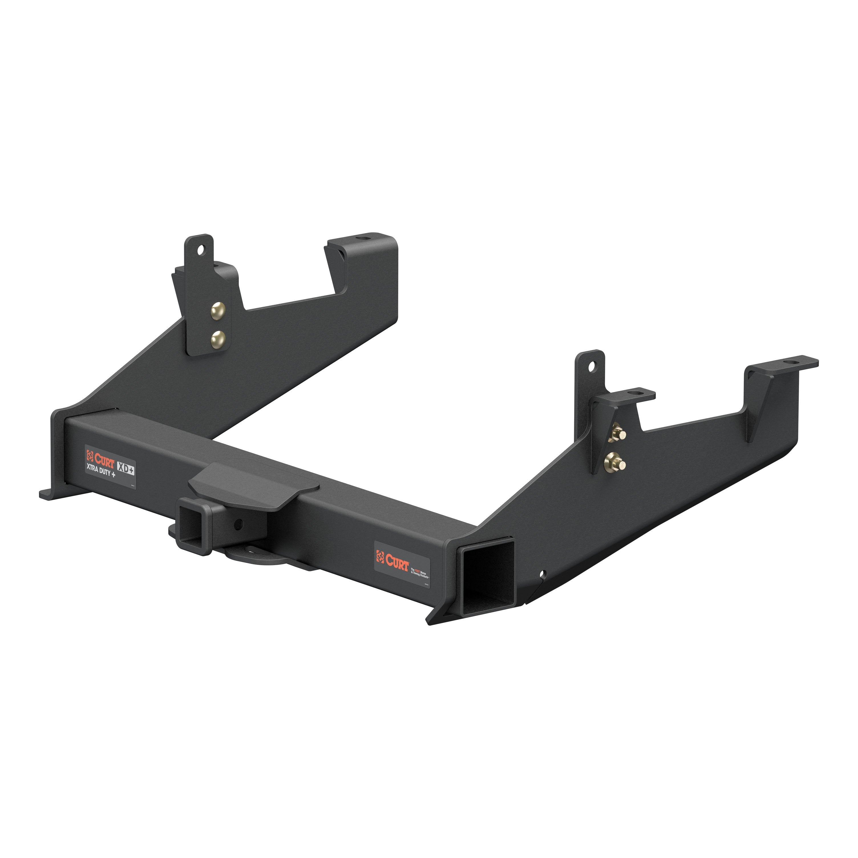CURT Xtra Duty Class 5 Trailer Hitch, 2-In Receiver, Compatible with Select Chevrolet Silverado, GMC Sierra 2500, 3500 HD Model 15007