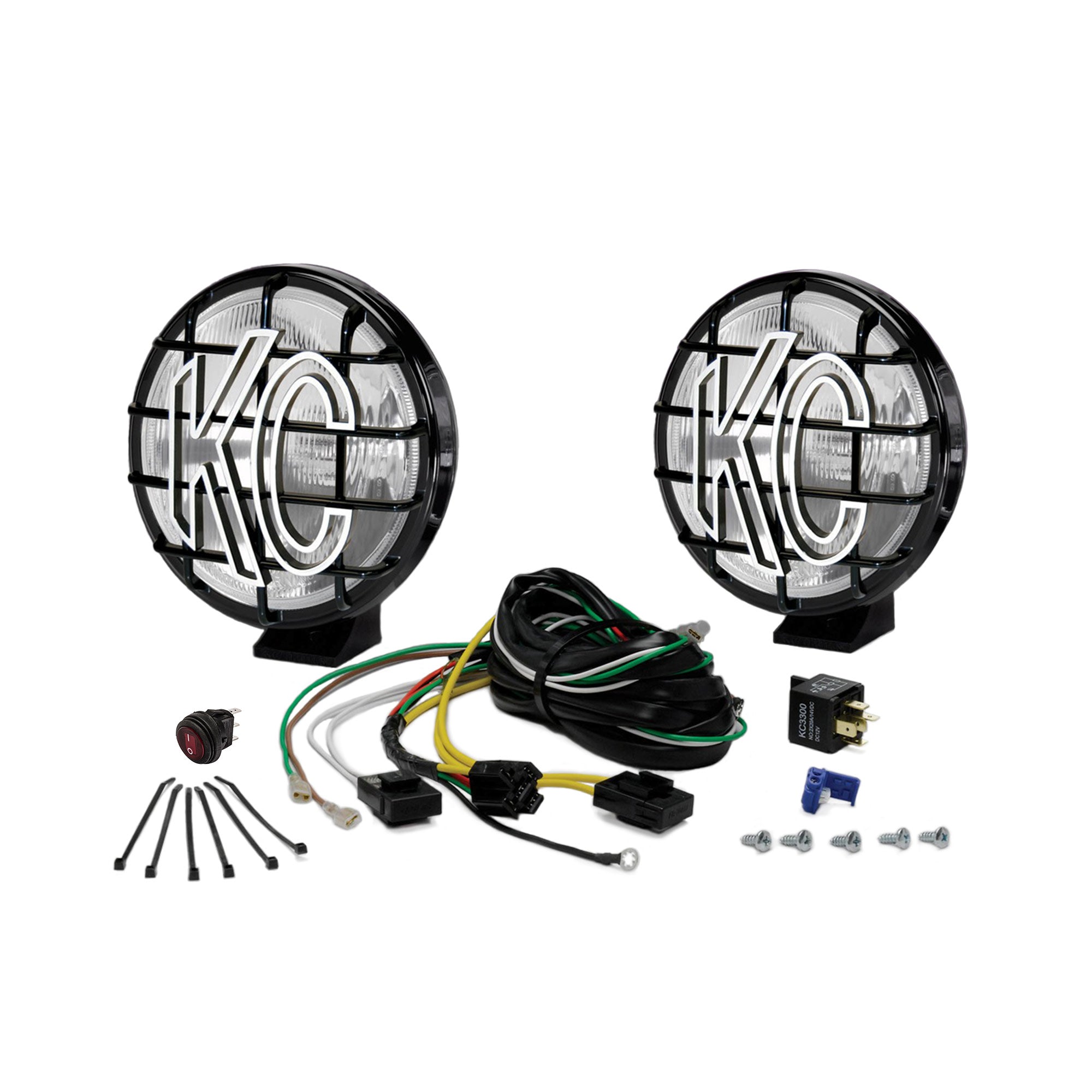 Apollo Pro Halogen 6 Inch Spread 2 Light System KC HiLiTES