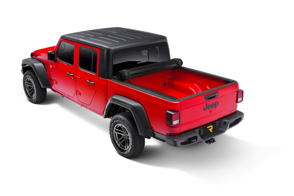 Sentry CT Tonneau Cover Black 2020-2027 Jeep Gladiator with or without Trail Rail System Truxedo