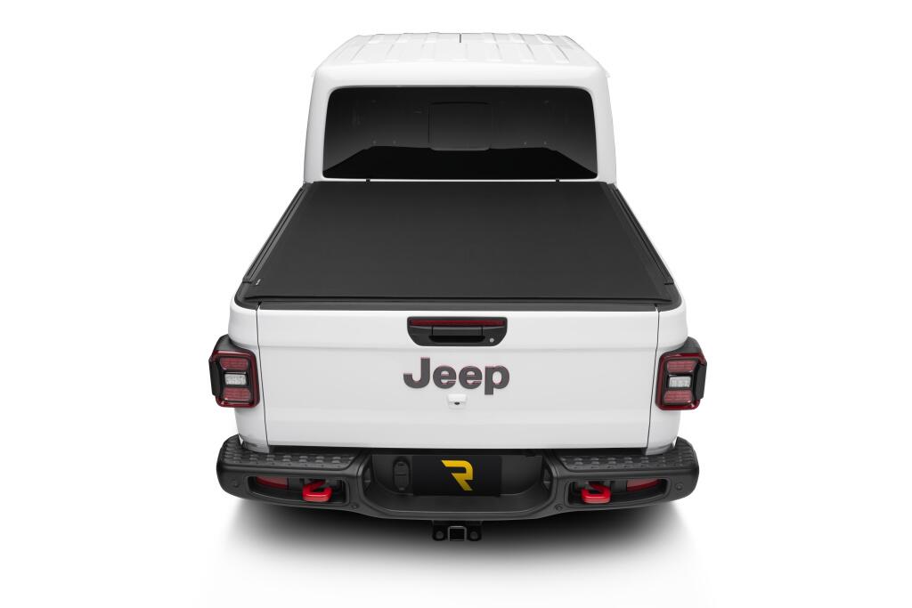 Sentry CT Tonneau Cover Black 2020-2027 Jeep Gladiator with or without Trail Rail System Truxedo