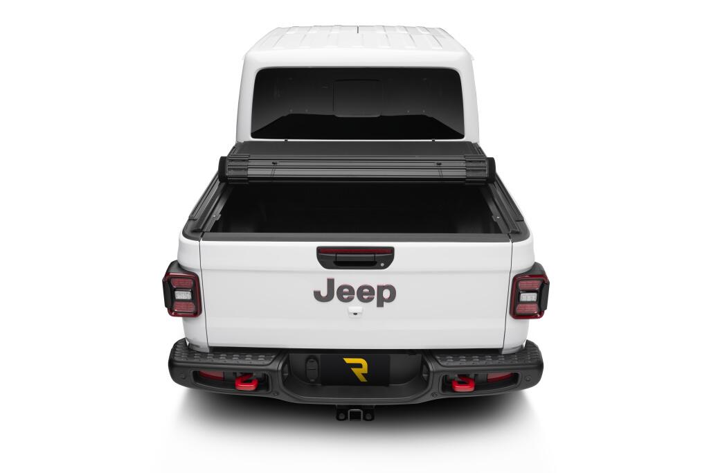 Sentry CT Tonneau Cover Black 2020-2027 Jeep Gladiator with or without Trail Rail System Truxedo