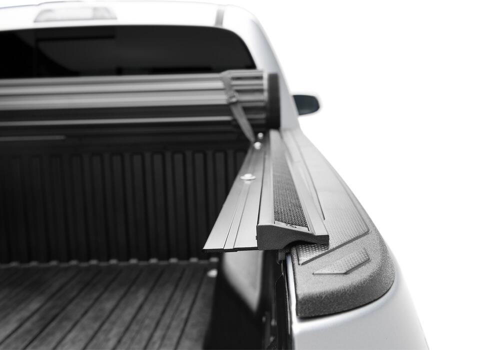 Sentry CT Tonneau Cover Black 2007-2021 Toyota Tundra 6 Foot 6 Inch Bed with Deck Rail System Truxedo