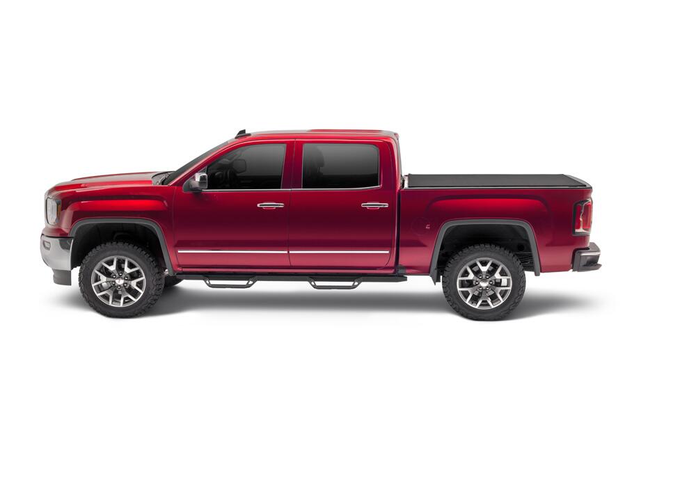 Sentry CT Tonneau Cover Black 2014-2018 (2019 Legacy/Limited) Silverado/Sierra 5 Foot 9 Inch Bed Truxedo