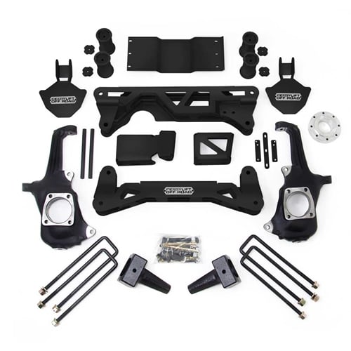ReadyLIFT Adjustable 5-6" Suspension Lift Kit 11-19 GM 2500HD / 3500