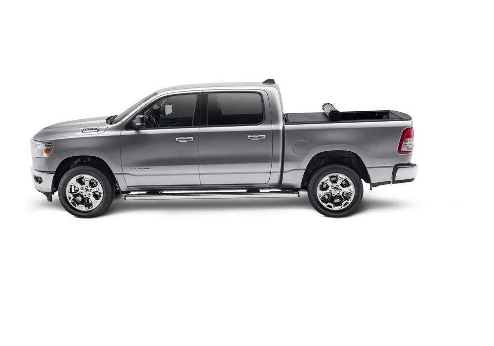 Sentry Tonneau Cover Black 2019-2027 (New Body Style) Ram 1500 6 Foot 4 Inch Bed without RamBox without Multifunction Tailgate Truxedo