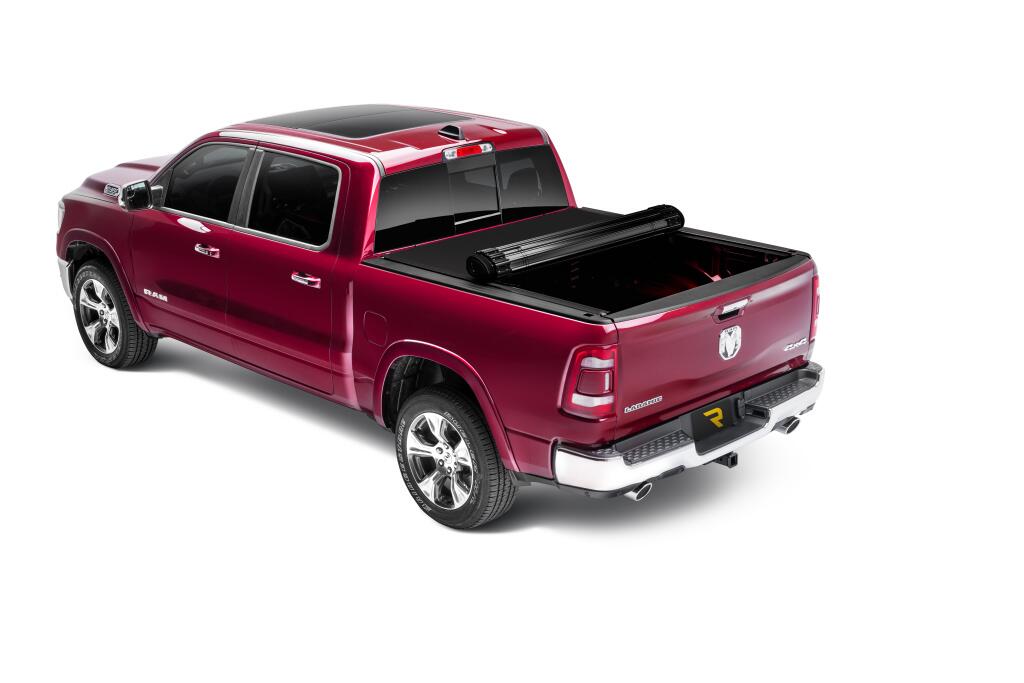 Sentry CT Tonneau Cover Black 2019-2026 (New Body Style) Ram 1500 6 Foot 4 Inch Bed without RamBox with Multifunction Tailgate Truxedo