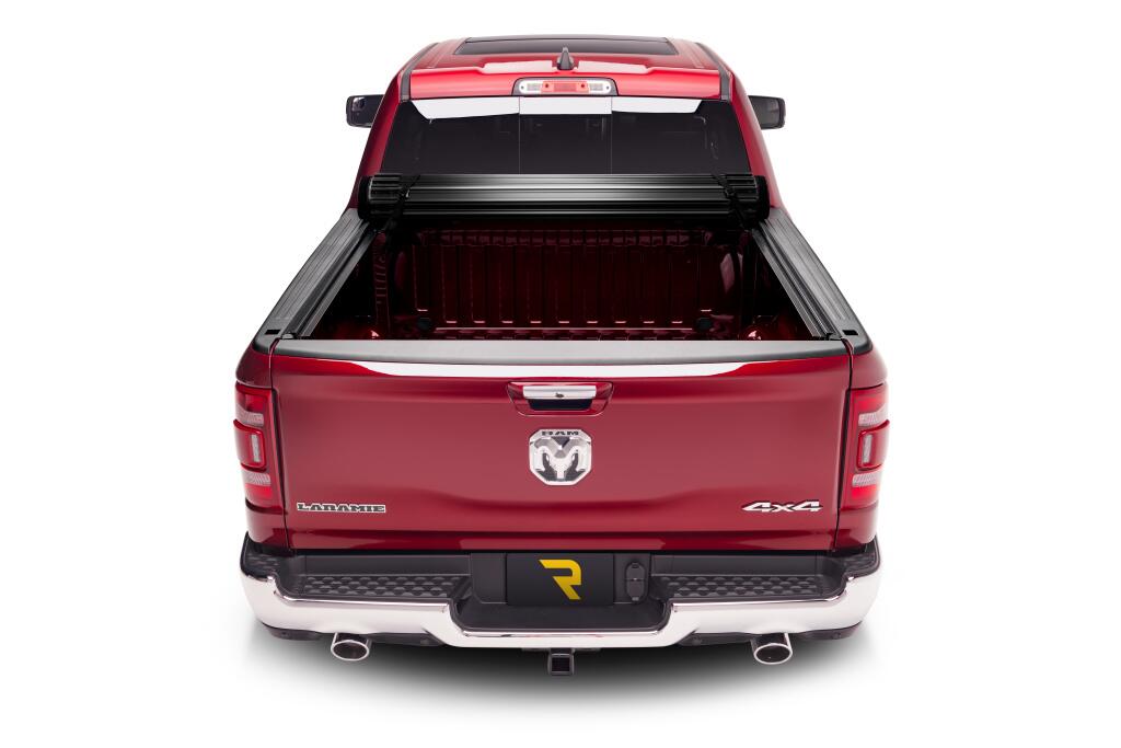 Sentry CT Tonneau Cover Black 2019-2026 (New Body Style) Ram 1500 6 Foot 4 Inch Bed without RamBox with Multifunction Tailgate Truxedo