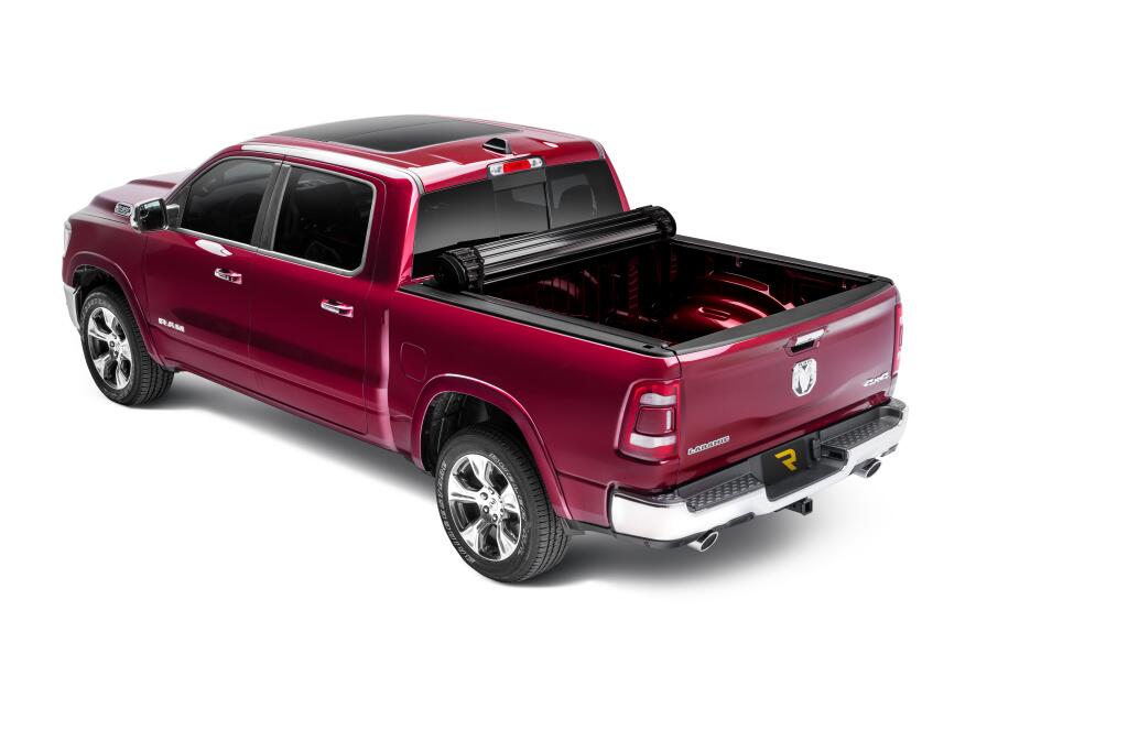 Sentry CT Tonneau Cover Black 2019-2026 (New Body Style) Ram 1500 6 Foot 4 Inch Bed without RamBox with Multifunction Tailgate Truxedo