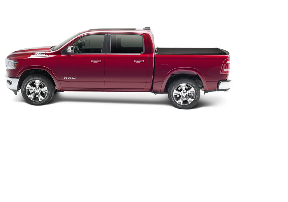 Sentry CT Tonneau Cover Black 2019-2026 (New Body Style) Ram 1500 6 Foot 4 Inch Bed without RamBox with Multifunction Tailgate Truxedo