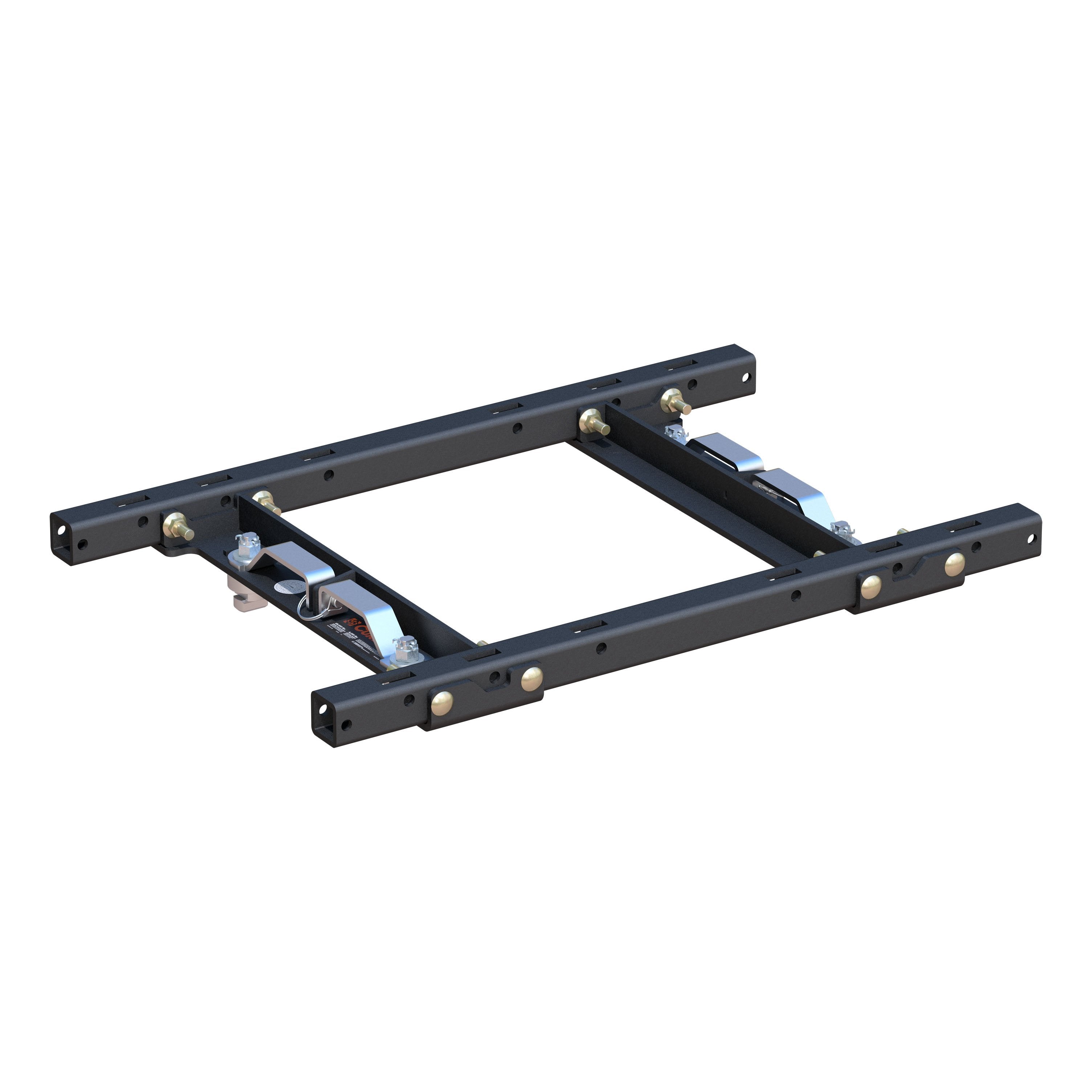 CURT Replacement Silverado, Sierra 2500, 3500, Ford F250, F350 Puck System 5th Wheel Adapter with Standard Rails, 25,000 lbs Model 16027