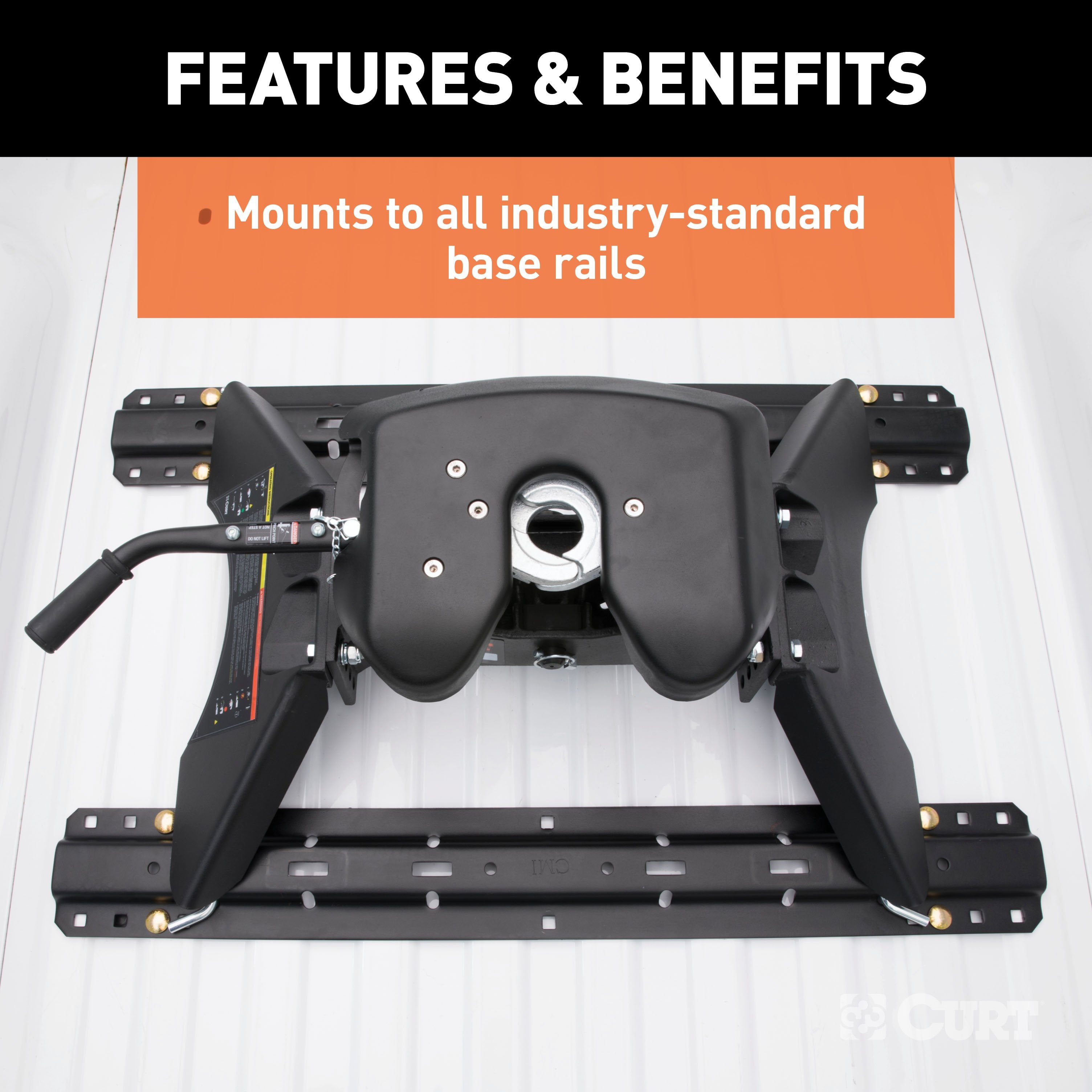 CURT A30 5th Wheel Hitch, 30,000 lbs Model 16190