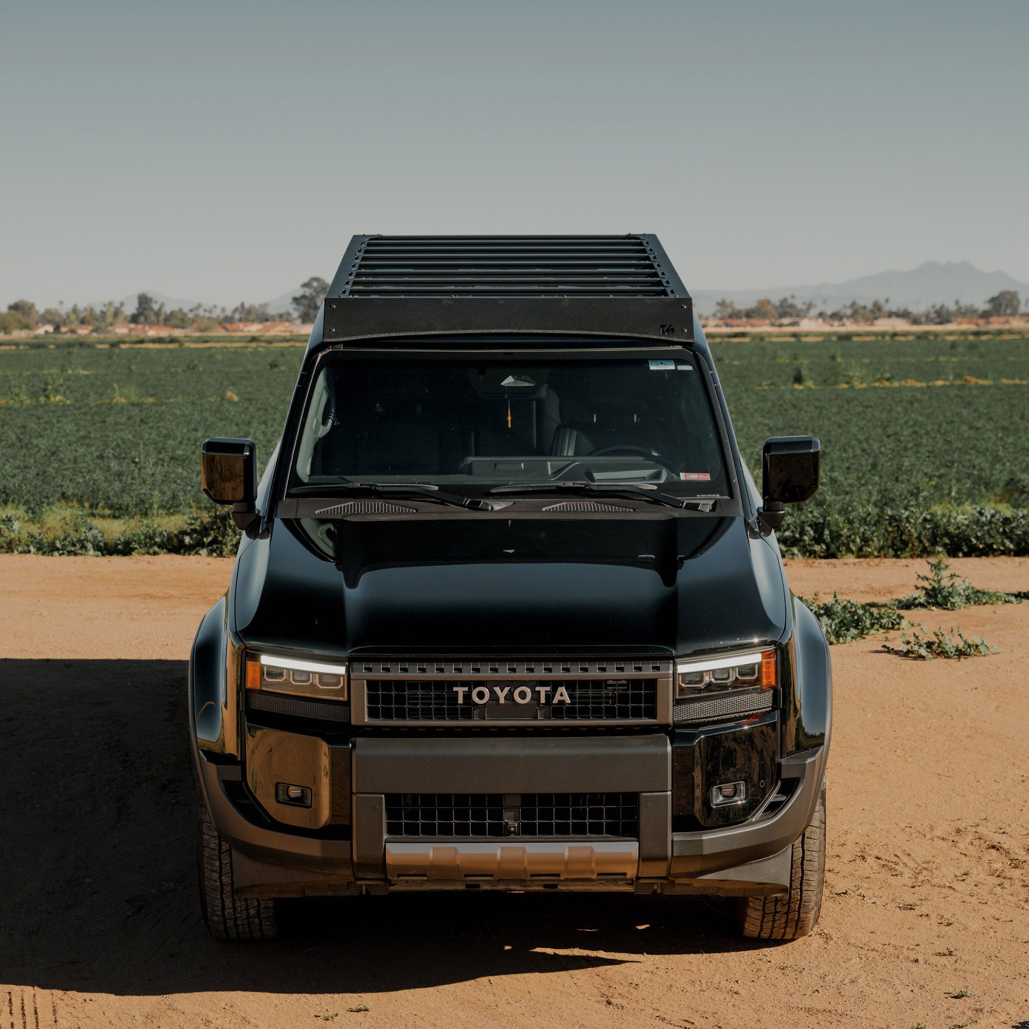 2024+ Toyota Land Cruiser Roof Rack with Optional Light Bar Mount