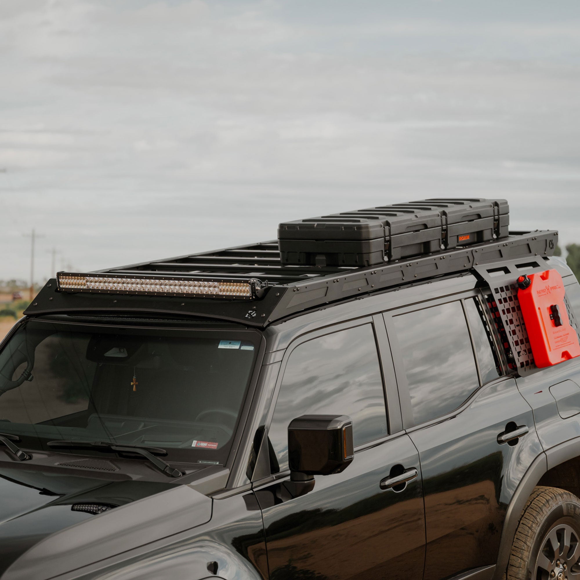 2024+ Lexus GX550 Roof Rack with Optional Light Bar Mount