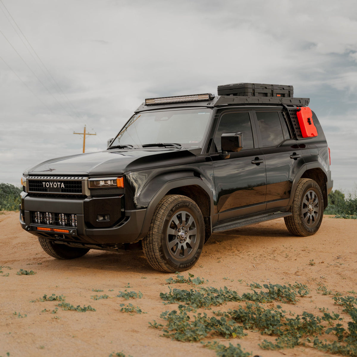2024+ Lexus GX550 Roof Rack with Optional Light Bar Mount