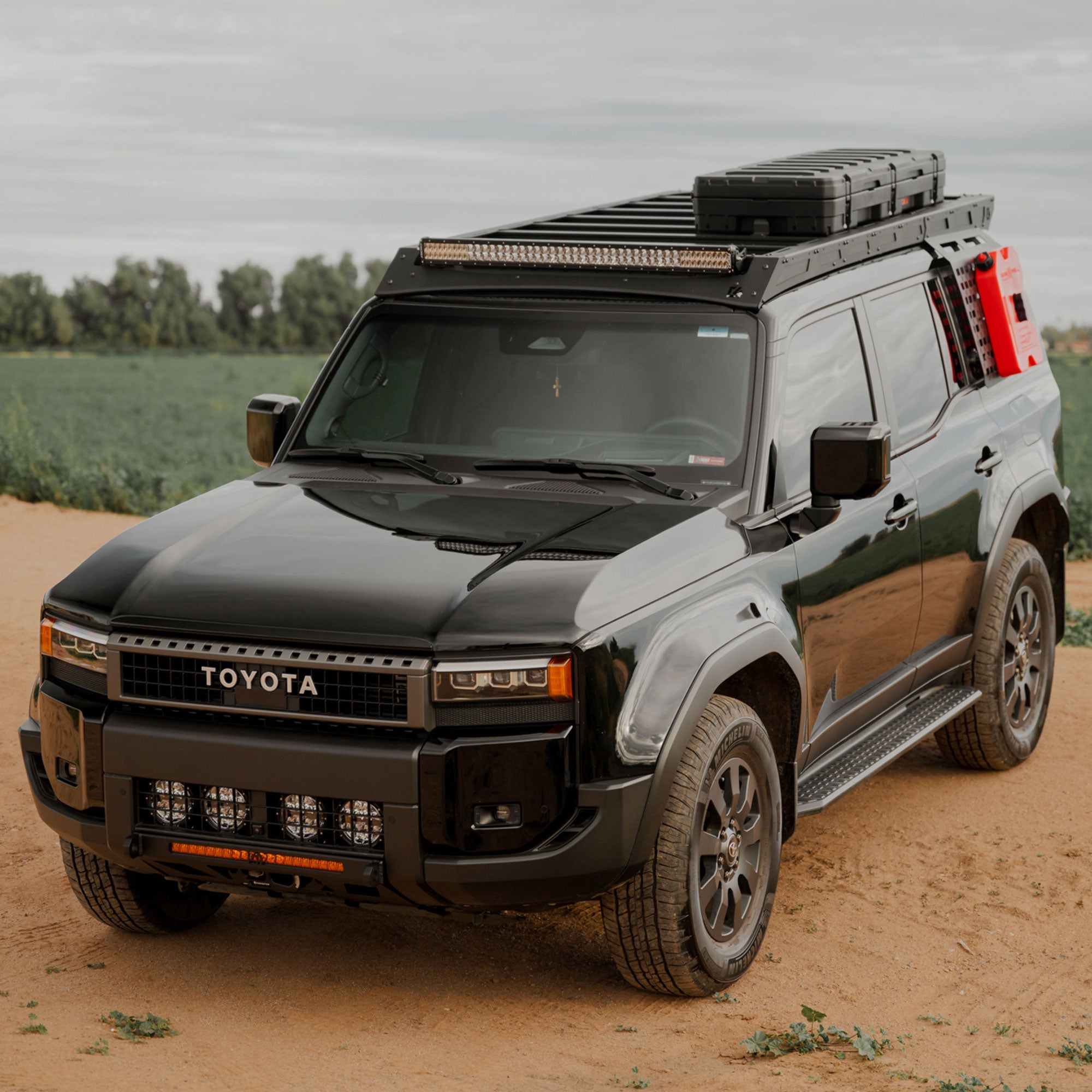 2024+ Lexus GX550 Roof Rack with Optional Light Bar Mount