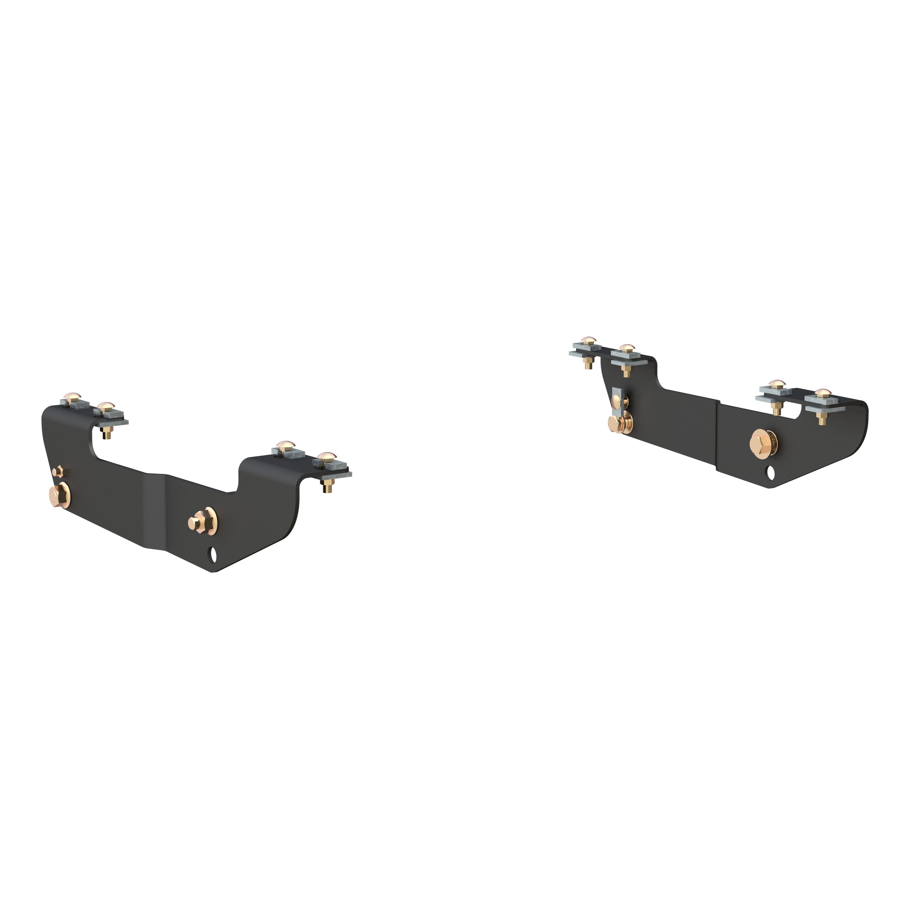 CURT 5th Wheel Installation Brackets, Select Chevrolet Silverado, GMC Sierra 1500, 2500, 3500, HD Model 16418