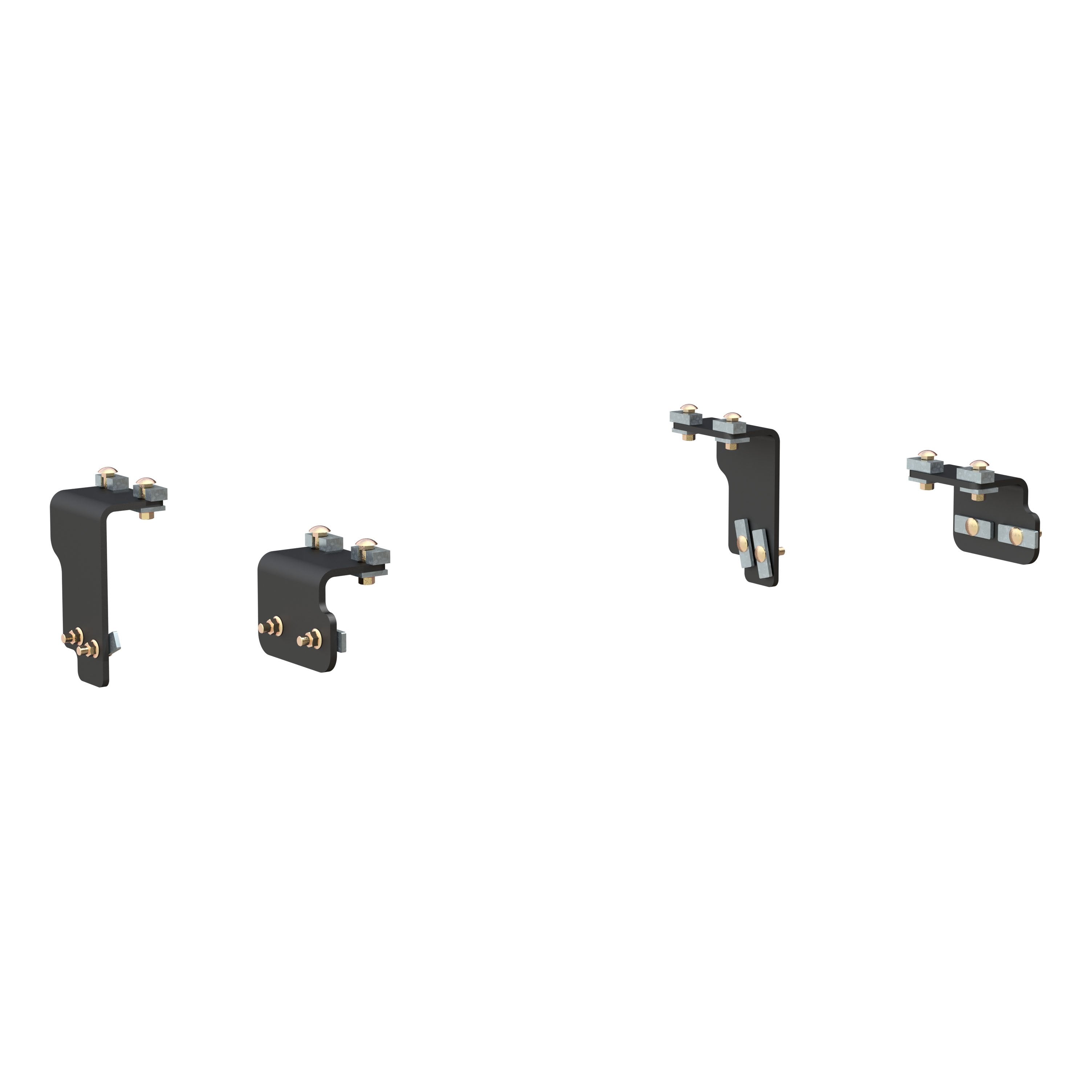 CURT 5th Wheel Installation Brackets, Select Nissan Titan Model 16470