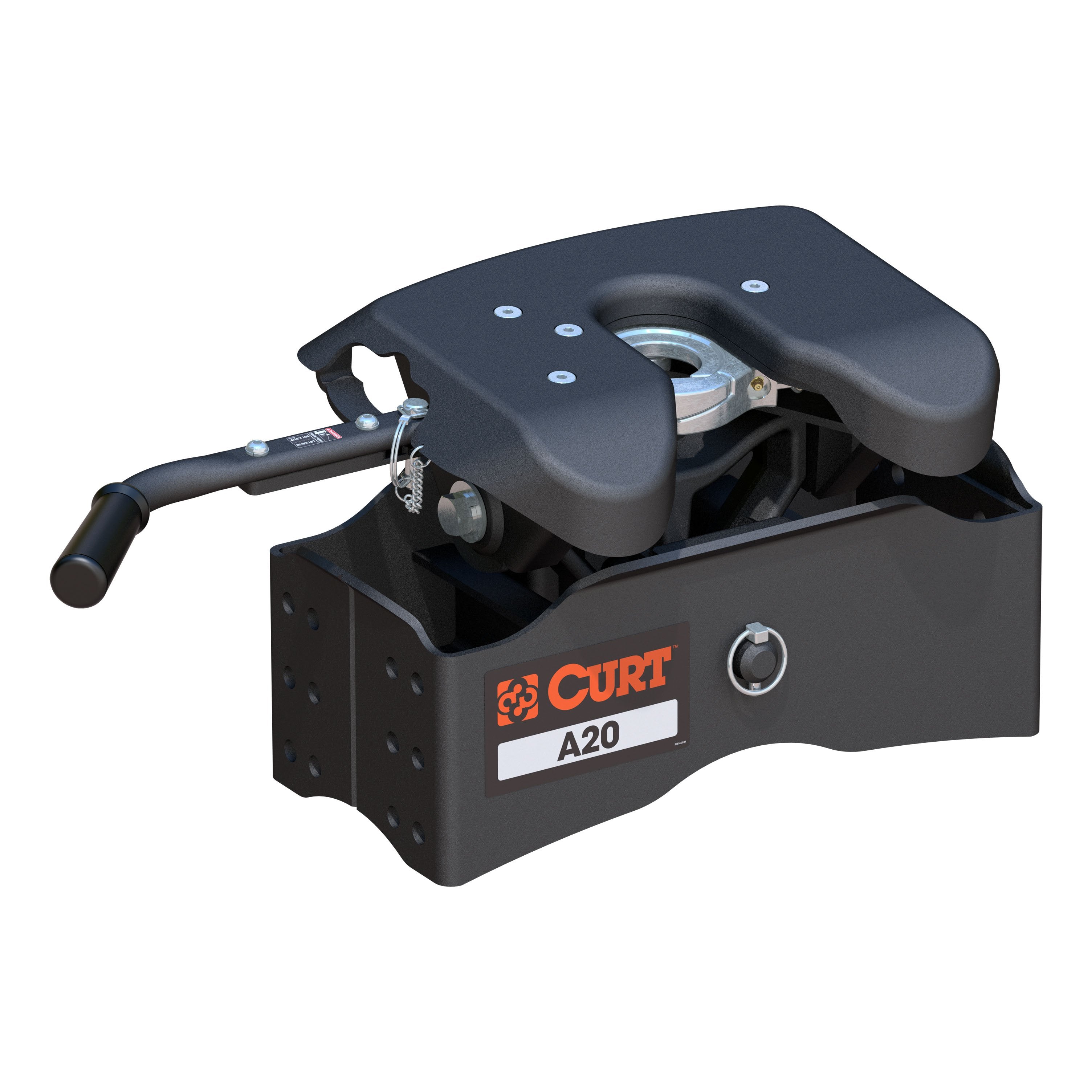 CURT A20 5th Wheel Hitch Head Only, Legs or Roller Required, 20,000 lbs Model 16540