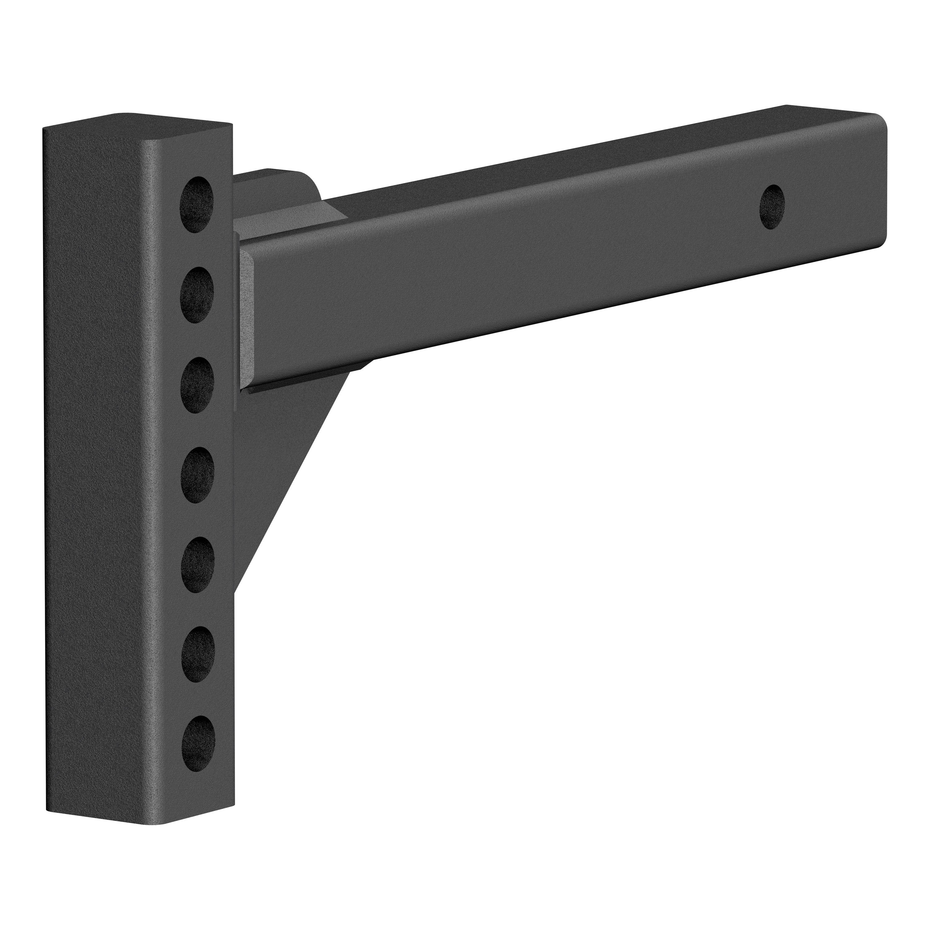 CURT Replacement Weight Distribution Hitch Shank, 2-Inch Receiver, 2-In Drop, 6-Inch Rise Model 17103