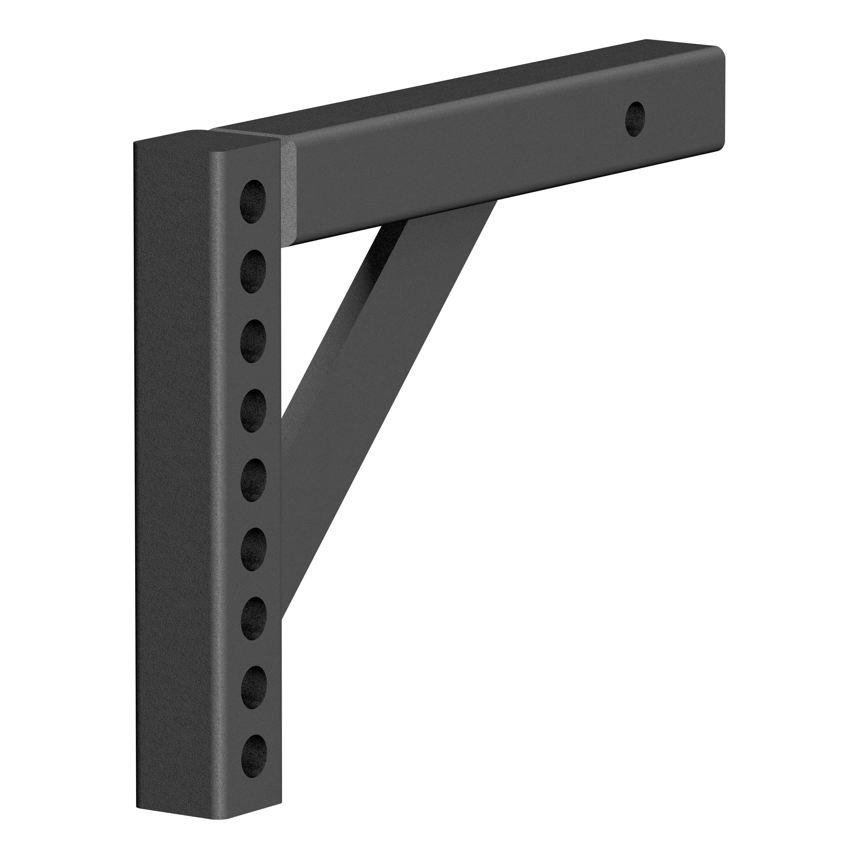 CURT Replacement Weight Distribution Hitch Shank, 2-Inch Receiver, 6-Inch Drop, 10-1/4-Inch Rise Model 17121