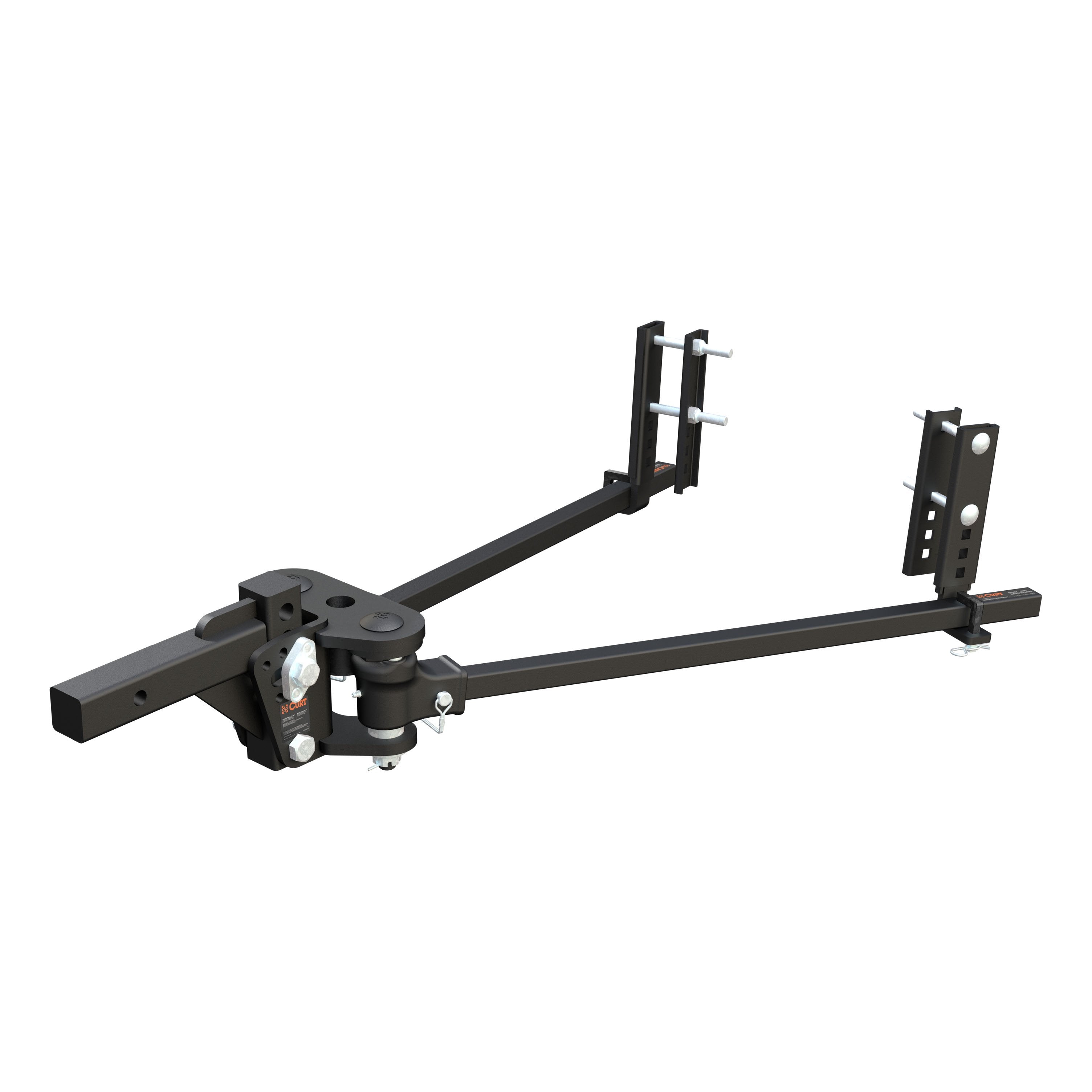 CURT TruTrack 4P Weight Distribution Hitch with 4x Sway Control, Up to 8K, 2-Inch Shank Model 17499