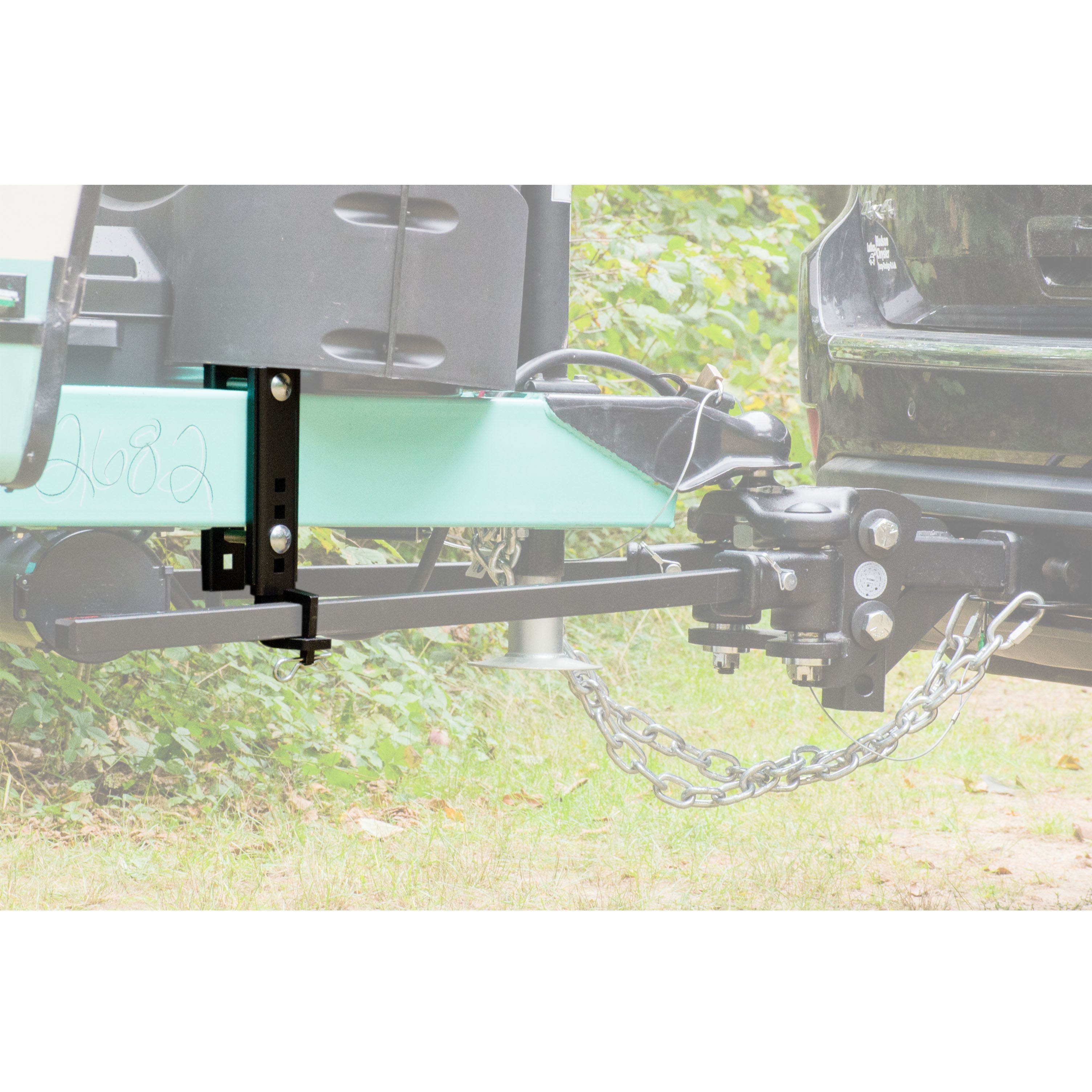 CURT Replacement TruTrack Weight Distribution Hitch Adjustable Support Brackets for 6-Inch Trailer Frames Model 17508