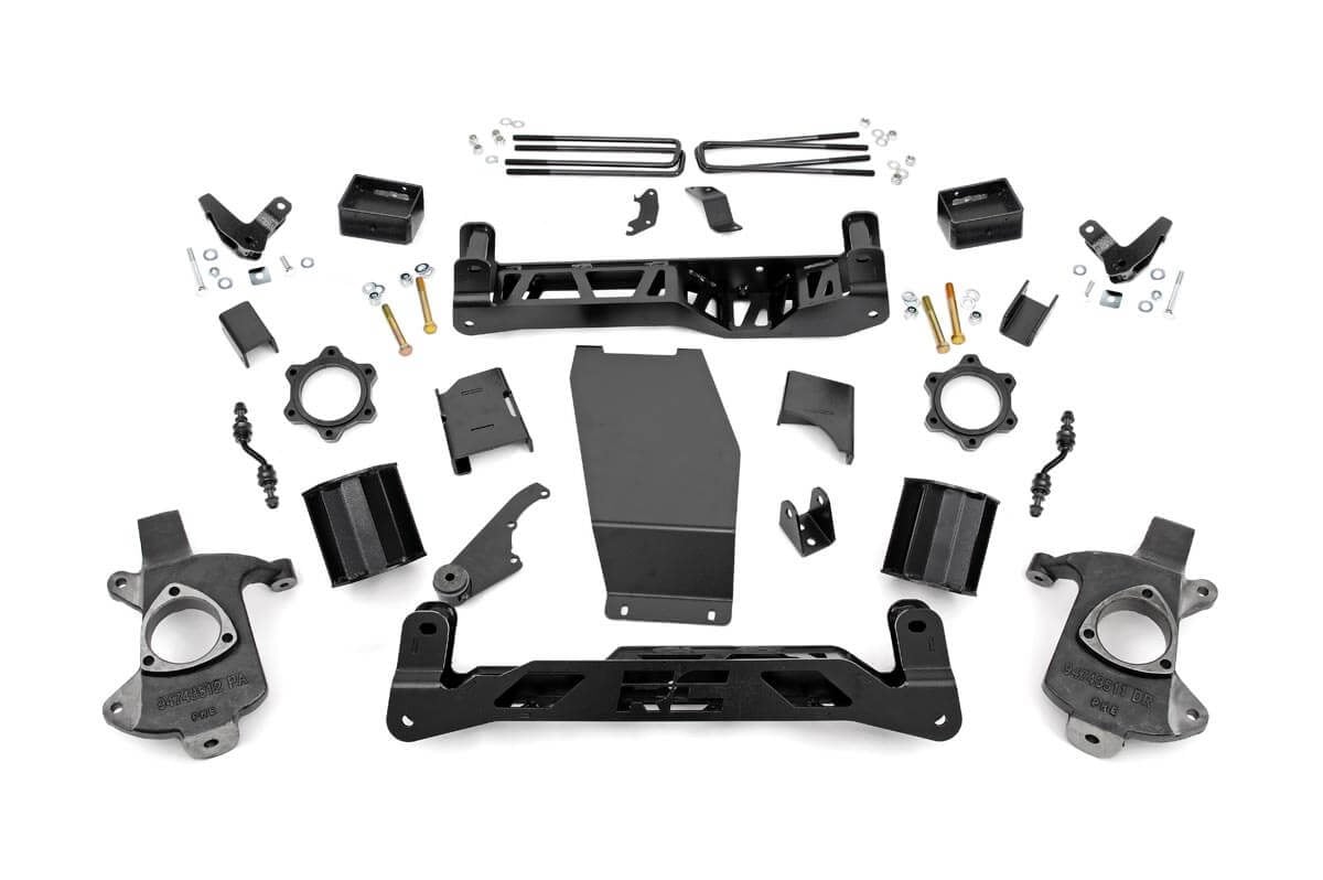 5 Inch Lift Kit Mag-ride Alu/Stamp Steel GMC Sierra 1500 Denali (14-18) Rough Country