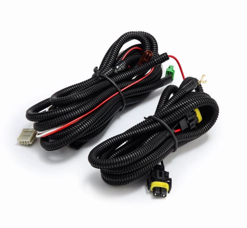 AlphaRex wiring kit for 2006-2008 Toyota RAV4, designed for easy installation of bezels without fog lights.