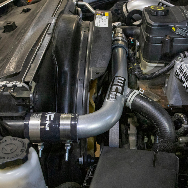 Wehrli 13-15 Dodge Cummins 6.7L w/Dual Radiator Upper Coolant Pipe - Flat Black