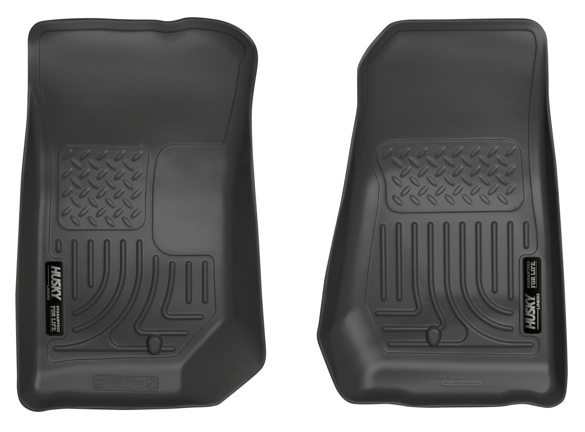 Weatherbeater - Front Floor Liners 07-13 Jeep Wrangler Husky Liners