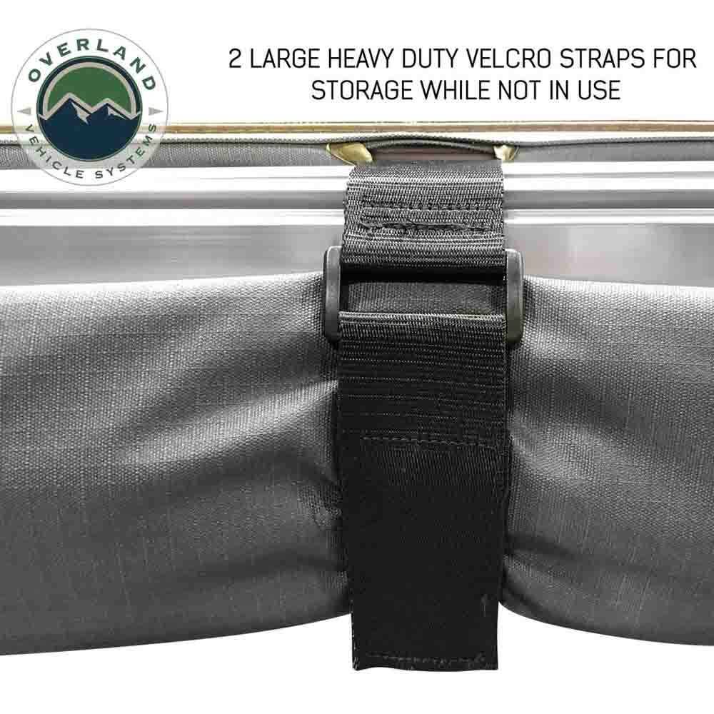 Nomadic Awning 2.5 - 8.0 ft. with Black Cover Overland Vehicle Systems