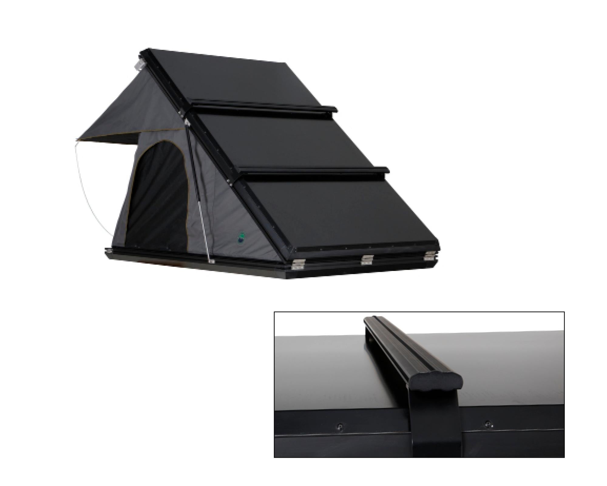 18099901 Mamba 3 Roof Top Tent - Clam Shell Roof Top Tent Overland Vehicle Systems