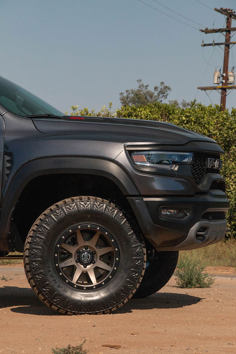 Rebound 18 X 9 / 6 X 5.5 Inch / 0MM / 5 Inch Back Space Bronze, ICON Alloys