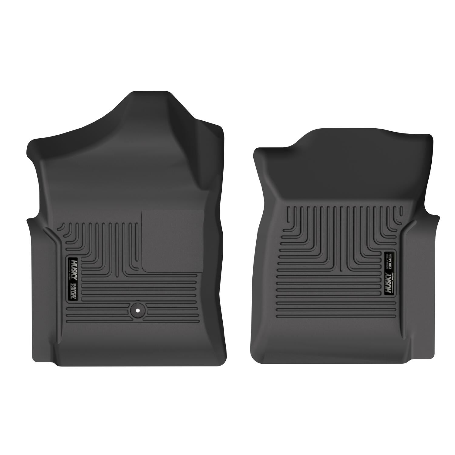 Weatherbeater Front Floor Liners For 1999-2007 Silverado/Sierra 1500/1500 Classic/2500/2500 HD/2500 HD Classic/3500/3500 Classic Husky Liners