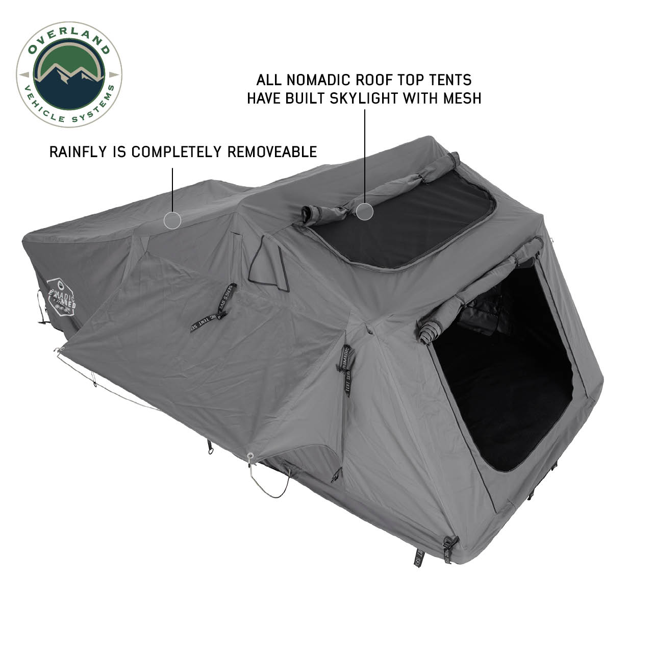 Best Roof Top Tent 3 Person Nomadic 3 Ext. Roof Top Tent Overland Vehicle Systems