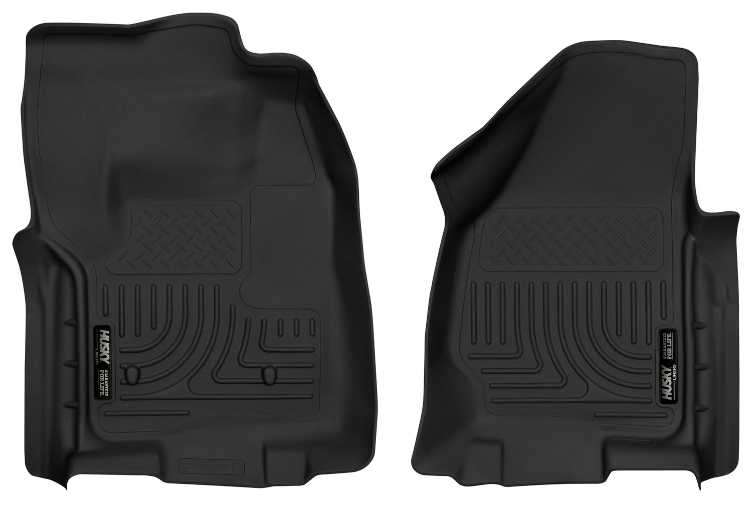 Weatherbeater Front Floor Liners For 2012-2016 F-250/F-350 Super Duty Husky Liners