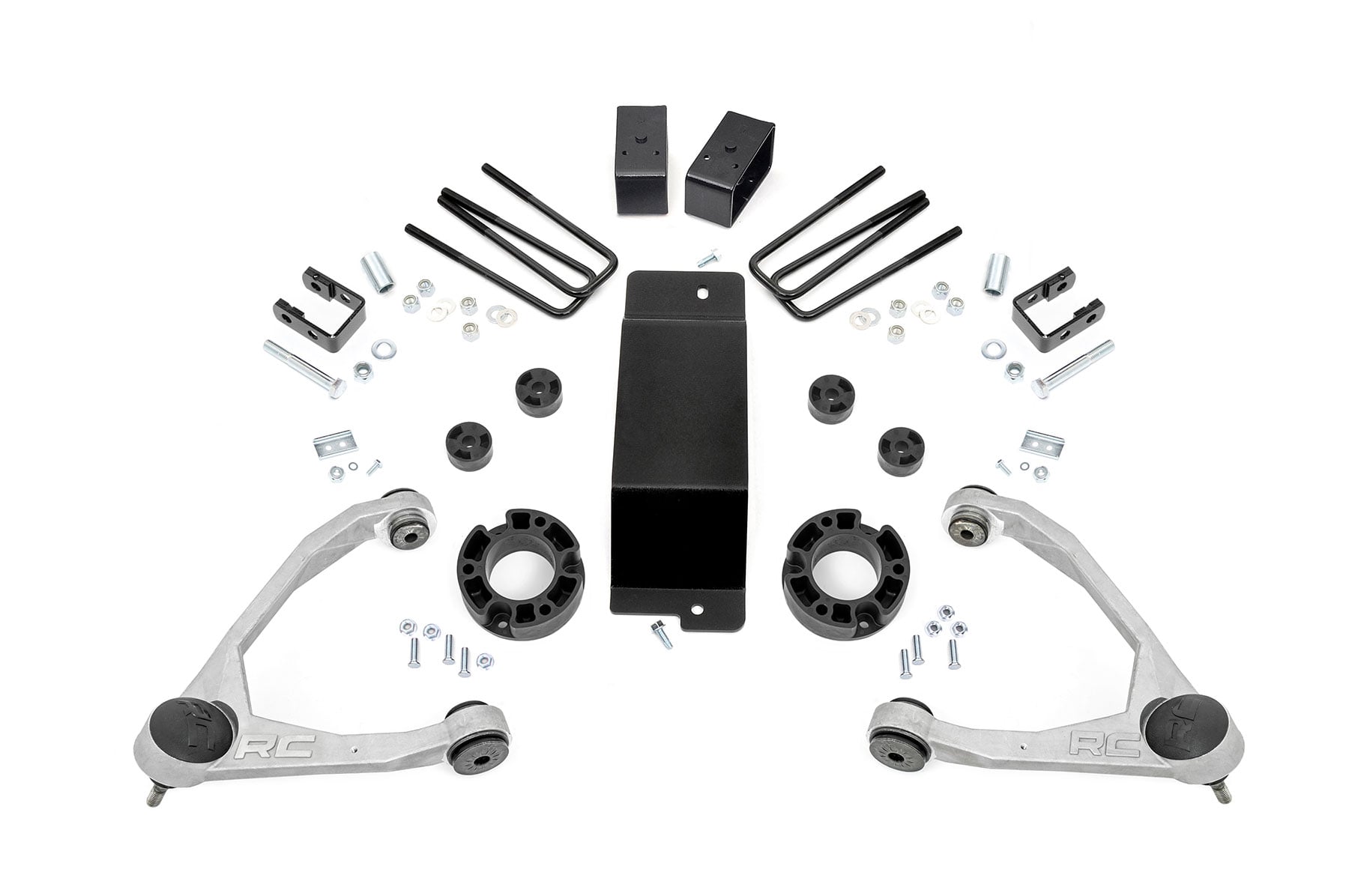 3.5 Inch Lift Kit Mag-ride Alu/Cast Steel GMC Sierra 1500 Denali (14-16) Rough Country