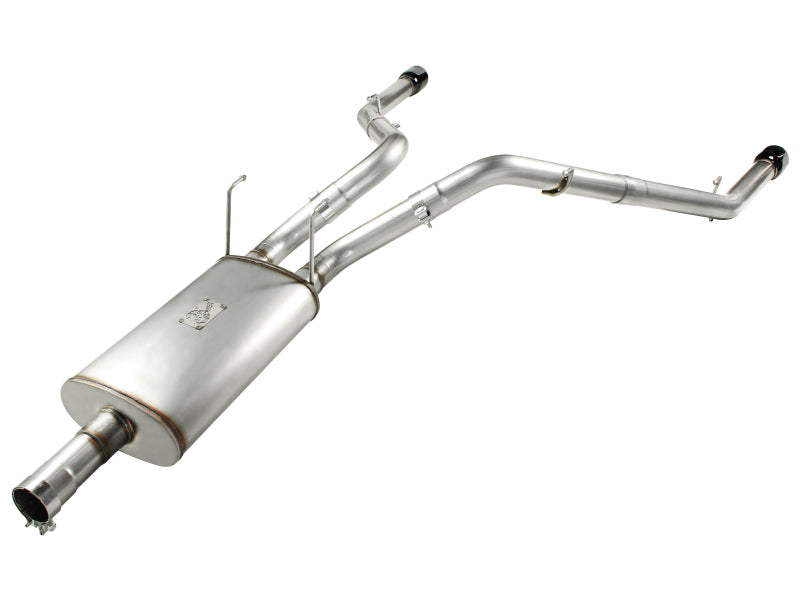 aFe MACH Force XP Exhausts Cat-Back SS-409 EXH CB Dodge Ram 1500 5.7L HEMI 09-13 Glossed Black