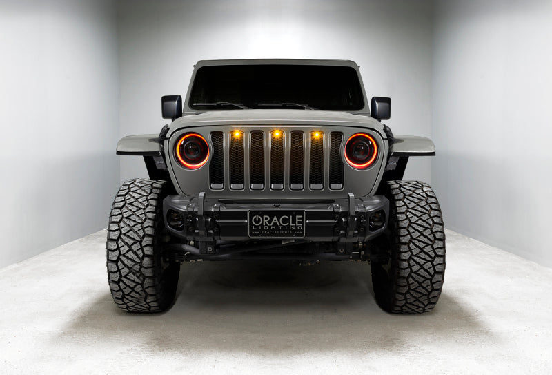 Oracle Oculus Bi-LED Projector Headlights for Jeep JL/Gladiator JT - w/ BC1 Controller