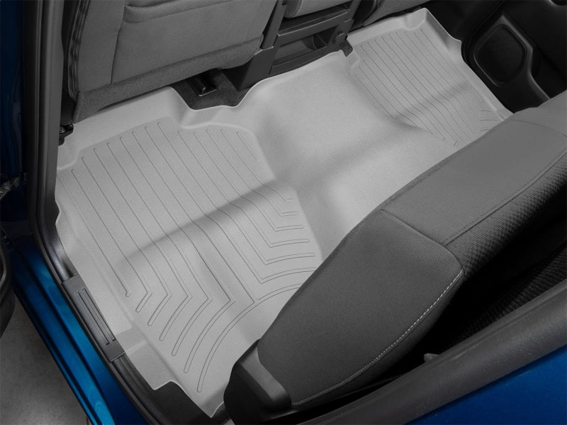 WeatherTech 2019+ Chevrolet Silverado 1500 Rear FloorLiner - Grey