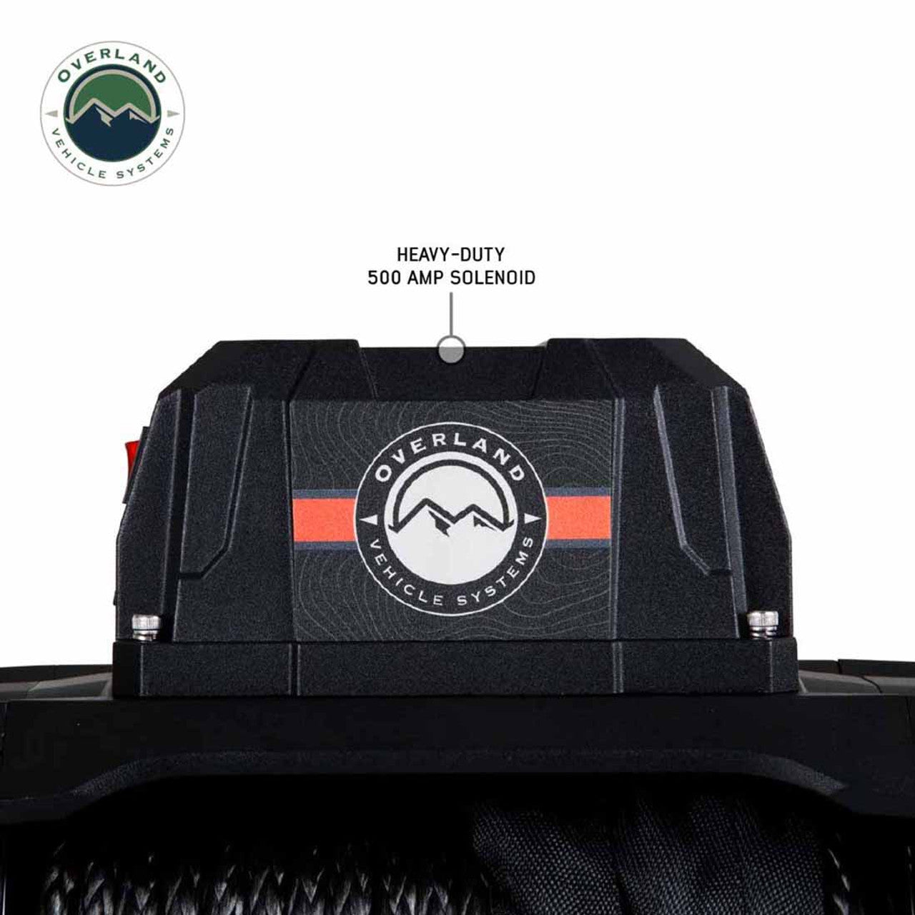 SCAR 10P - 10,000 lb. Winch With Synthetic Rope and Wireless Remote Overland Vehicle Systems