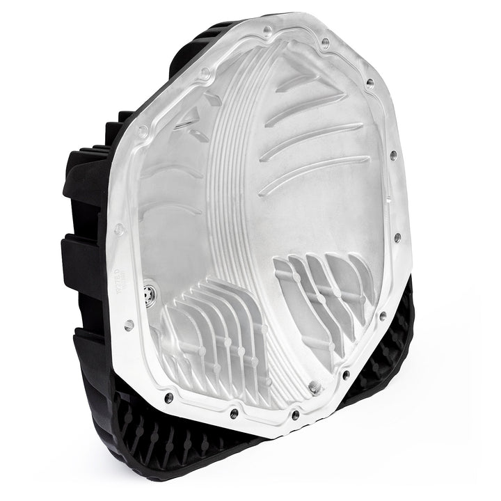 Ram-Air Differential Cover Kit for 19-26 Ram and 20-26 Chevy/GMC, with 11.5 inch or 12 inch 14-Bolt AAM Rear Axle Satin Black/Machined Banks Power