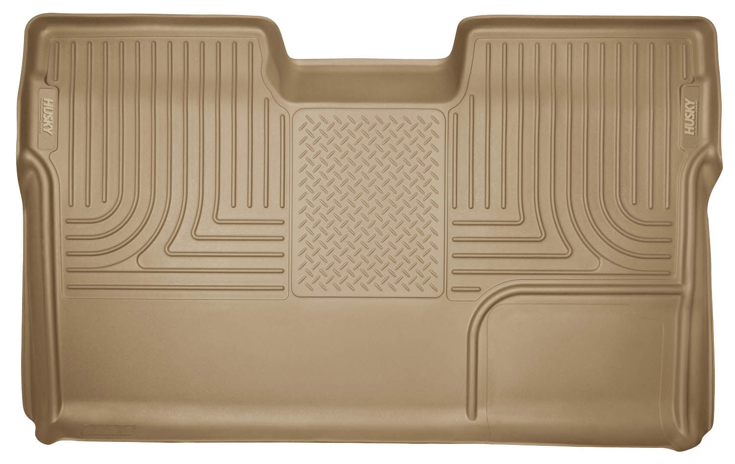 Weatherbeater 2nd Seat Floor Liner For 2009-2014 F-150 Tan Husky Liners
