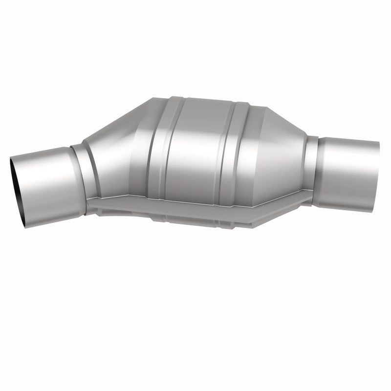 MagnaFlow Universal Catalytic Converter 2.25in Angled Inlet Front CA