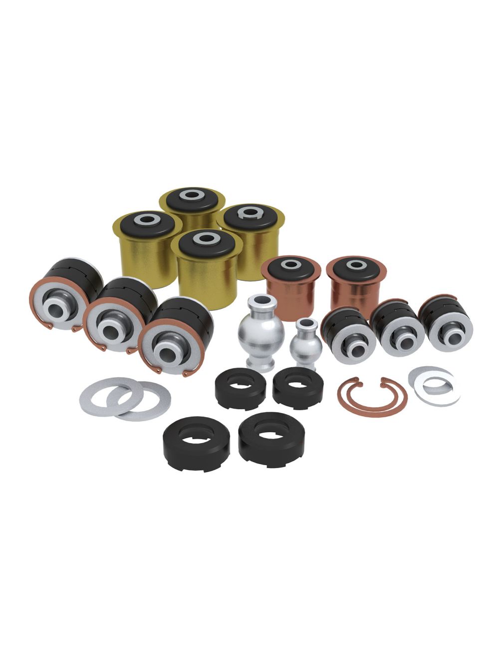 97-06 Jeep Wrangler TJ Joint Rebuild Kit 8 Short Arms TeraFlex
