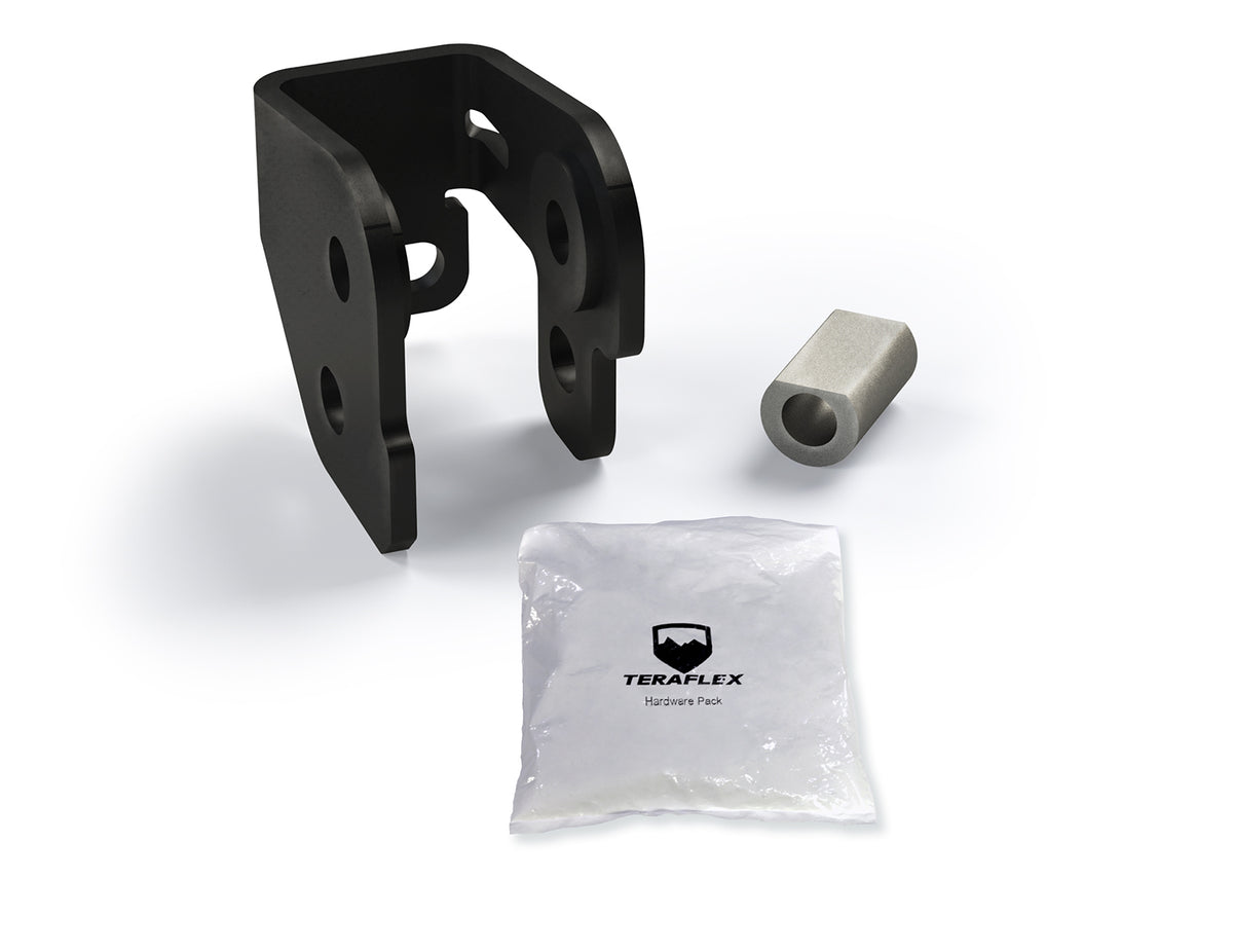 18-Up Wrangler JT/Gladiator Track Bar Bracket Kit Front Lower 4.5 Inch Lift TeraFlex