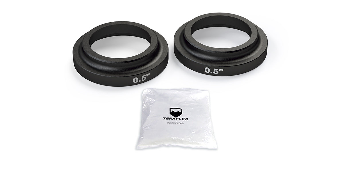 20-Up Jeep Gladiator 0.5 Inch Bump Stop Strike Pad Shim Kit Rear Upper TeraFlex