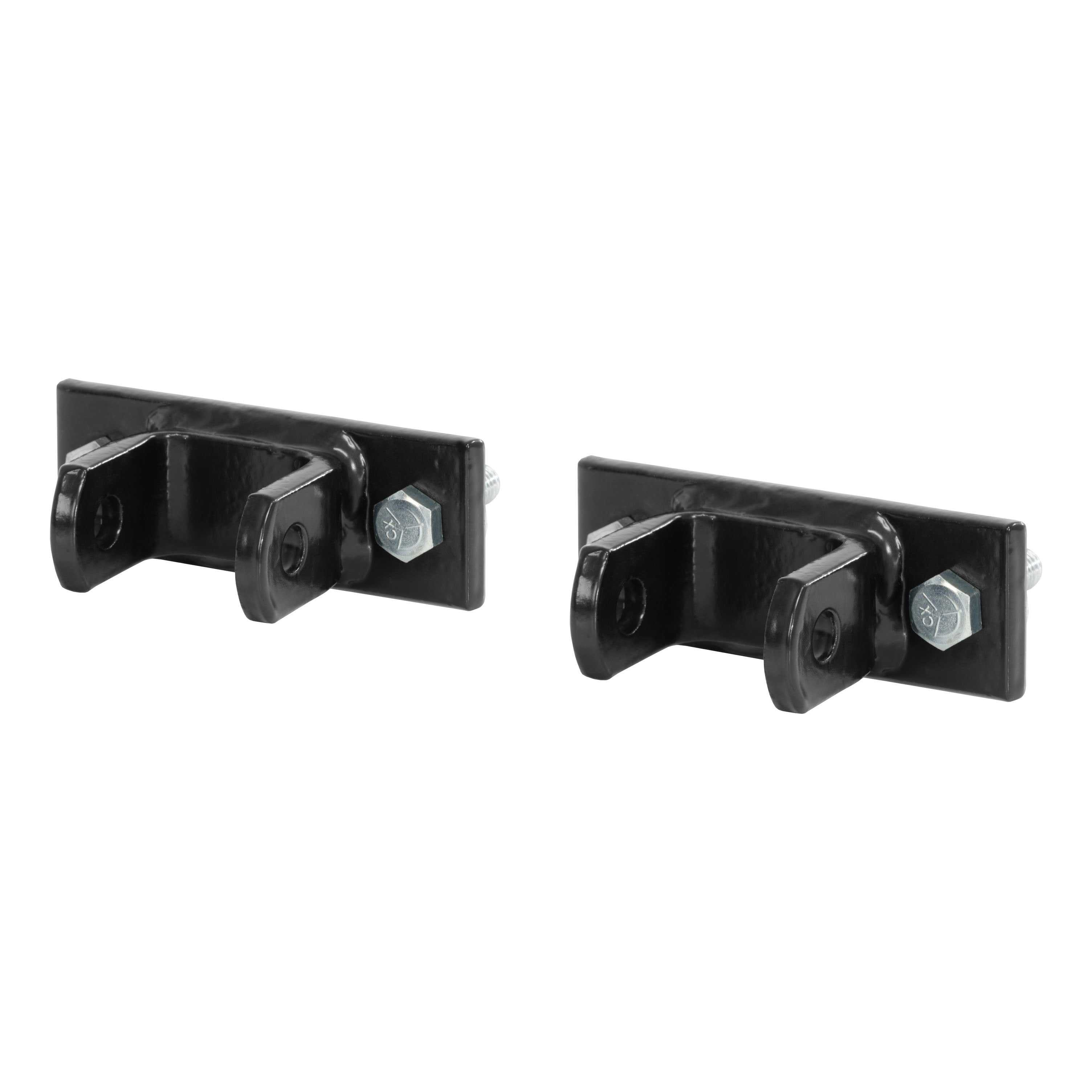 CURT Adjustable Bolt-On Tow Bar Bumper Brackets, 2-Pack Model 19748